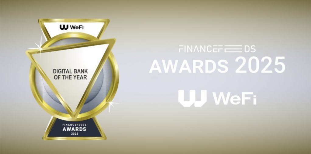 WeFi awarded the prestigious 2025 Digital Bank of the Year Award WeFi awarded the prestigious 2025 Digital Bank of the Year Award